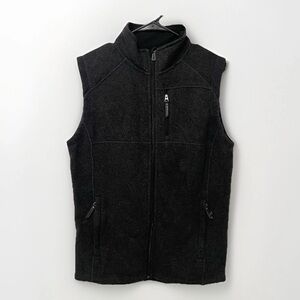 Smartwool Echo Lake Full Zip Vest Men's Size Small SW010002 Black